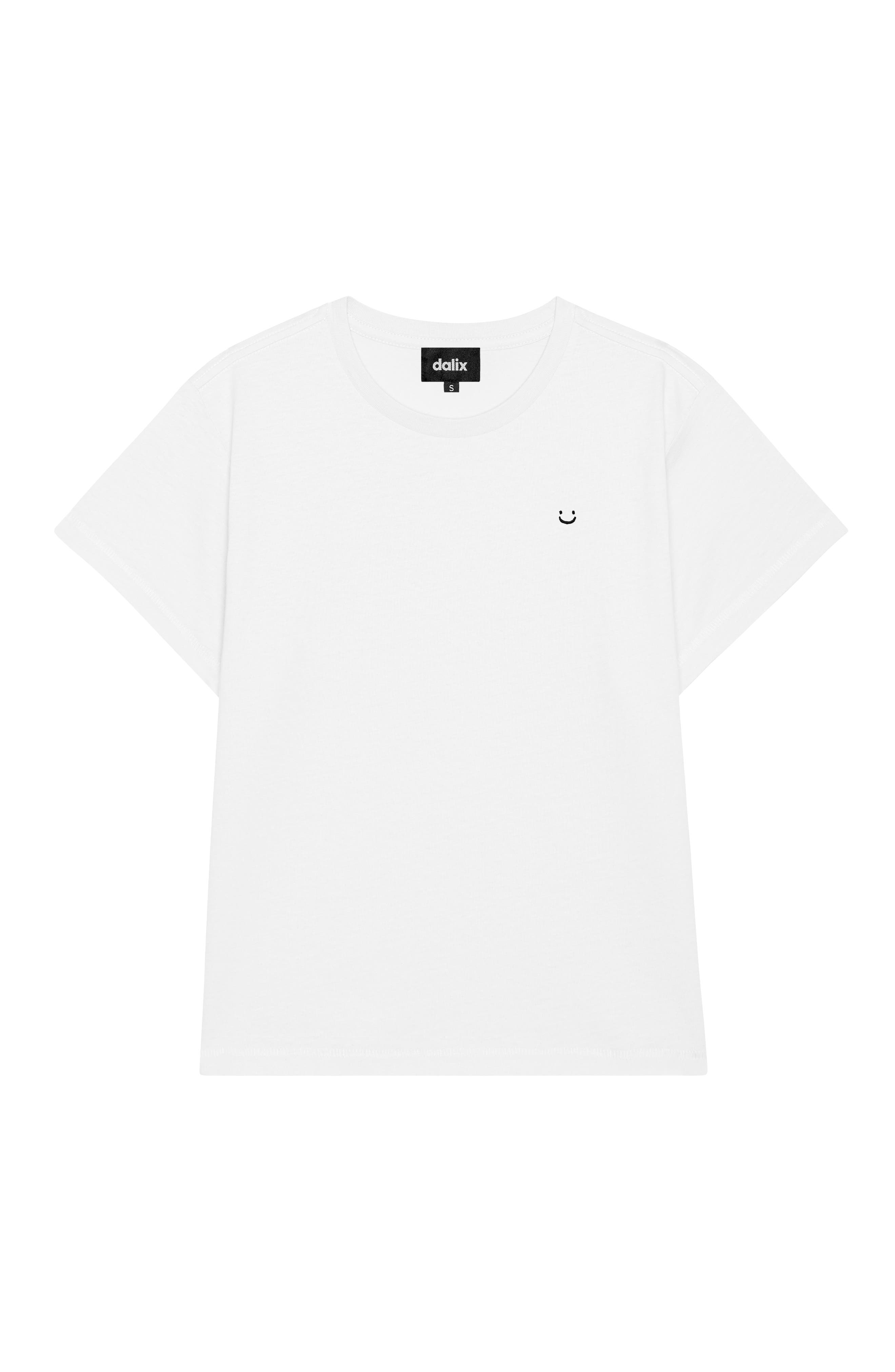 Womens Lil Smile Lightweight High Waisted Tee - image 5