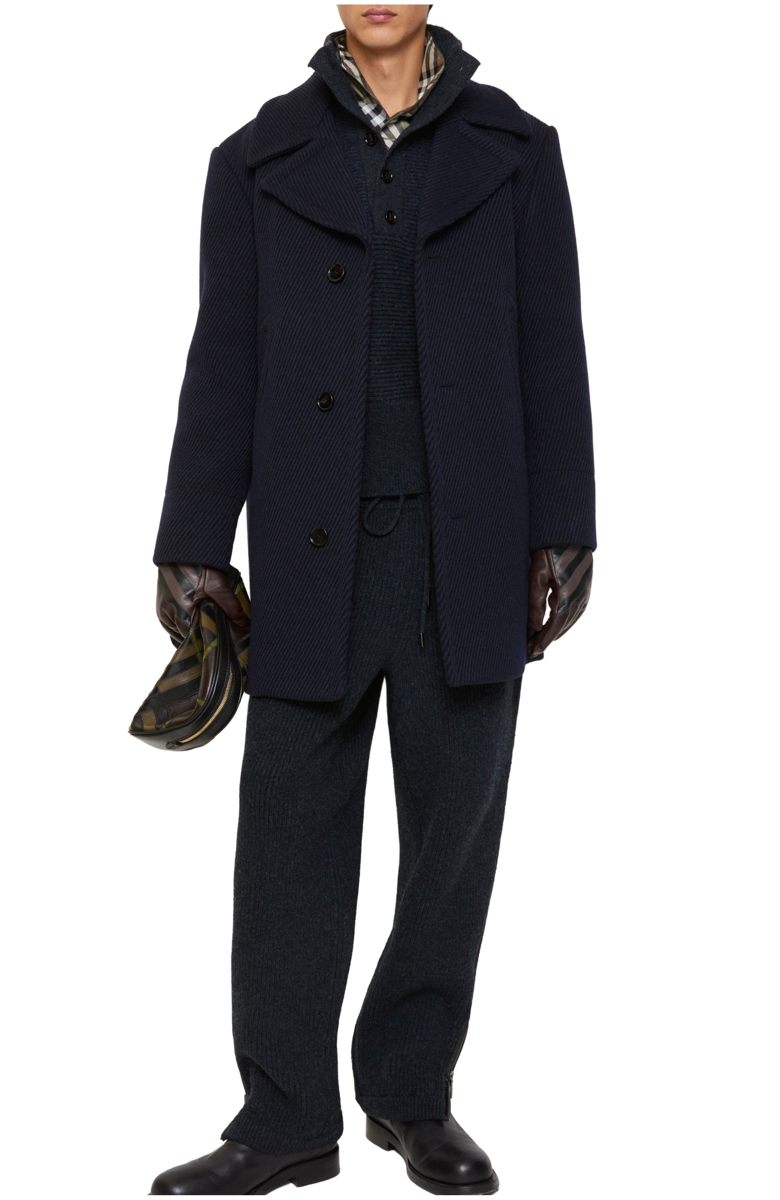 Wool Tailored Coat