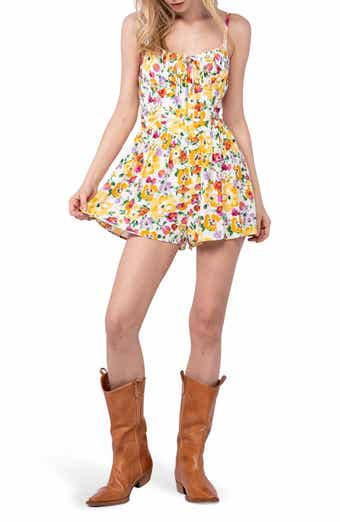 Floral Mini Romper