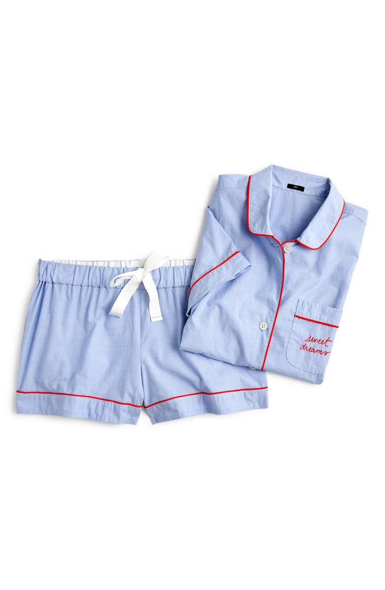 J.Crew Sweet Dreams Short Pajamas, Alternate, color, 