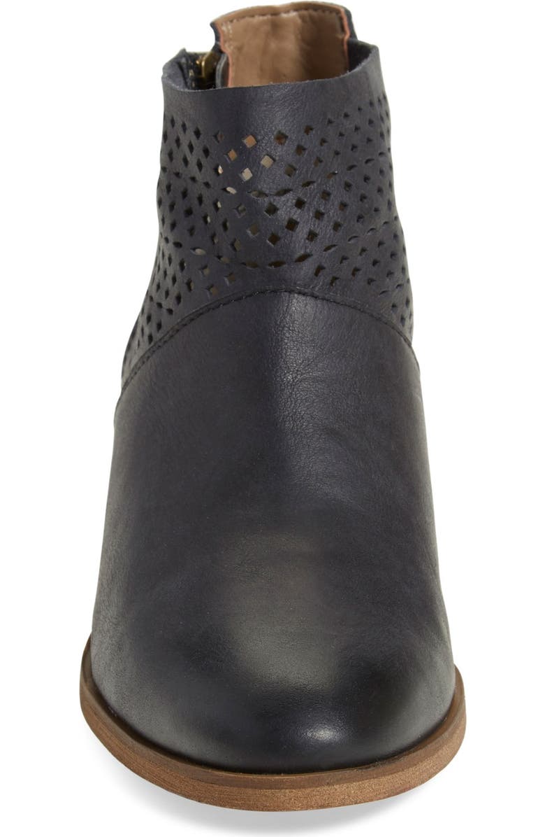Hinge 'Villa' Perforated Bootie, Alternate, color,