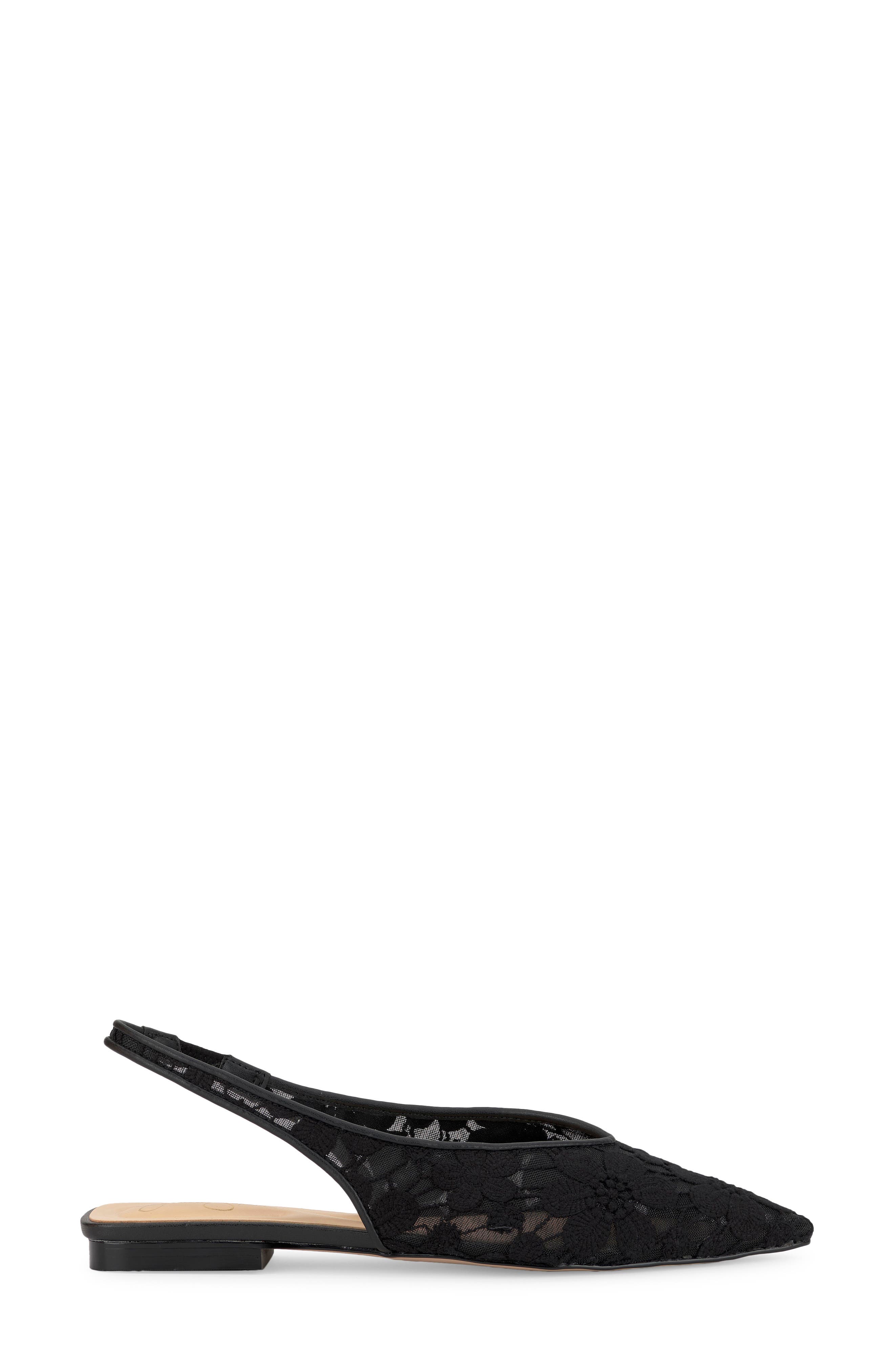 Jessica Simpson Mezzah Slingback Pointed Toe Flat, Alternate, color, 