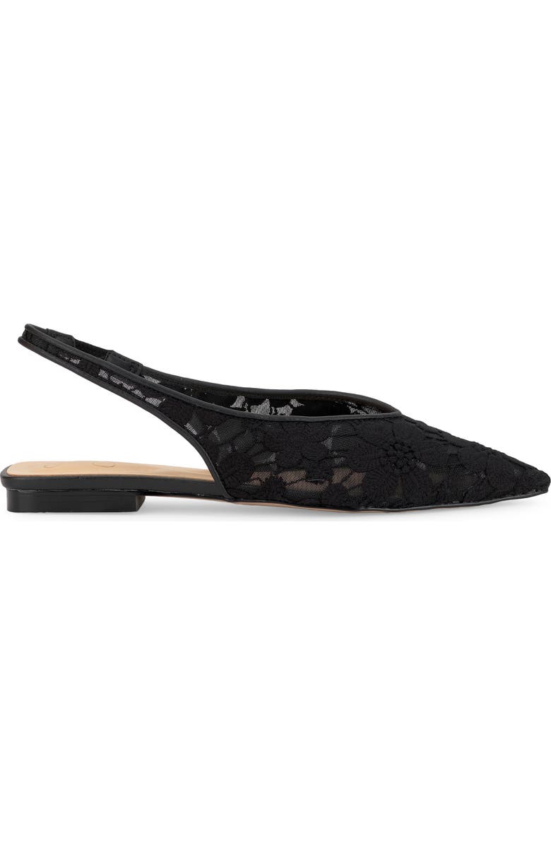 Jessica Simpson Mezzah Slingback Pointed Toe Flat, Alternate, color,