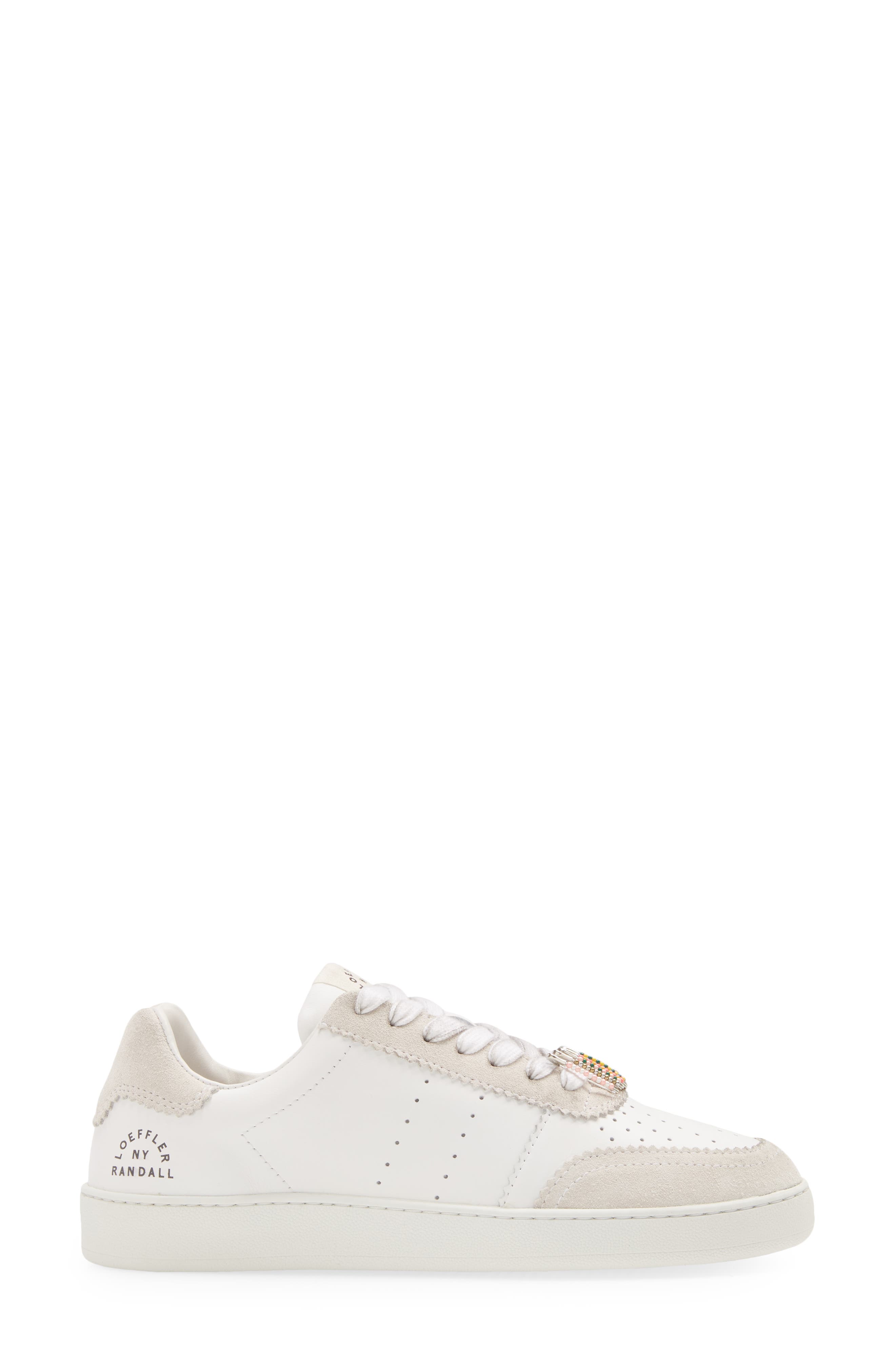 Loeffler Randall Keeley Low Top Sneaker with Charms, Alternate, color, 