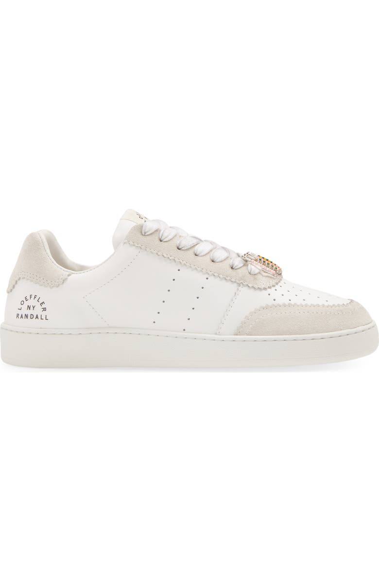 Loeffler Randall Keeley Low Top Sneaker with Charms, Alternate, color,