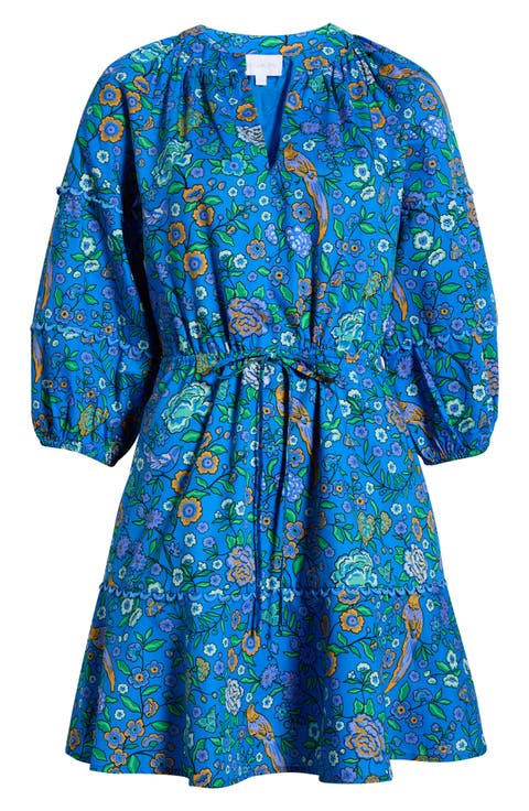 Dabria Split Neck Minidress