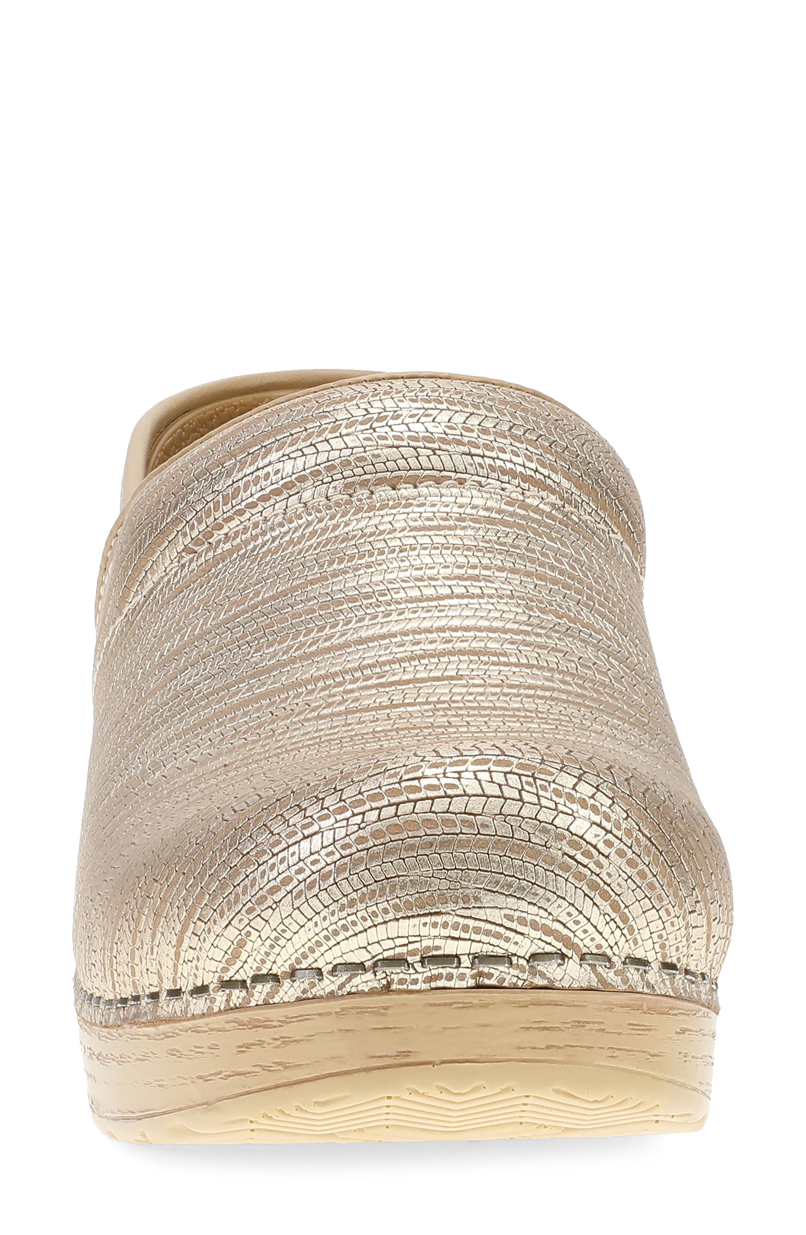 Professional Clog, Alternate, color, GOLD TEXTURE