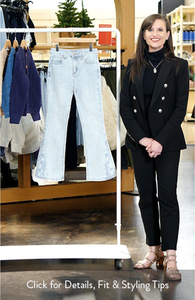 Kids' Mid Rise Flare Leg Jeans, sales video thumbnail