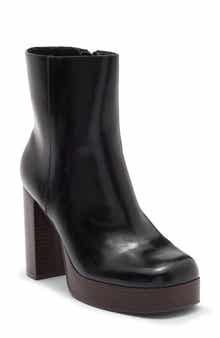 Bentley Faux Leather Platform Short Boot