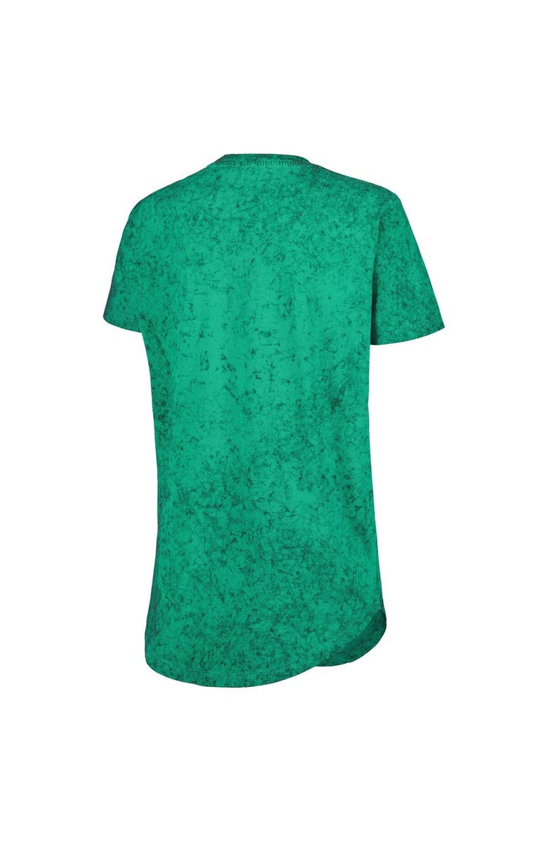 PRESSBOX Women's Pressbox Green Michigan State Spartans Southlawn Sun-Washed T-Shirt, Alternate, color, 