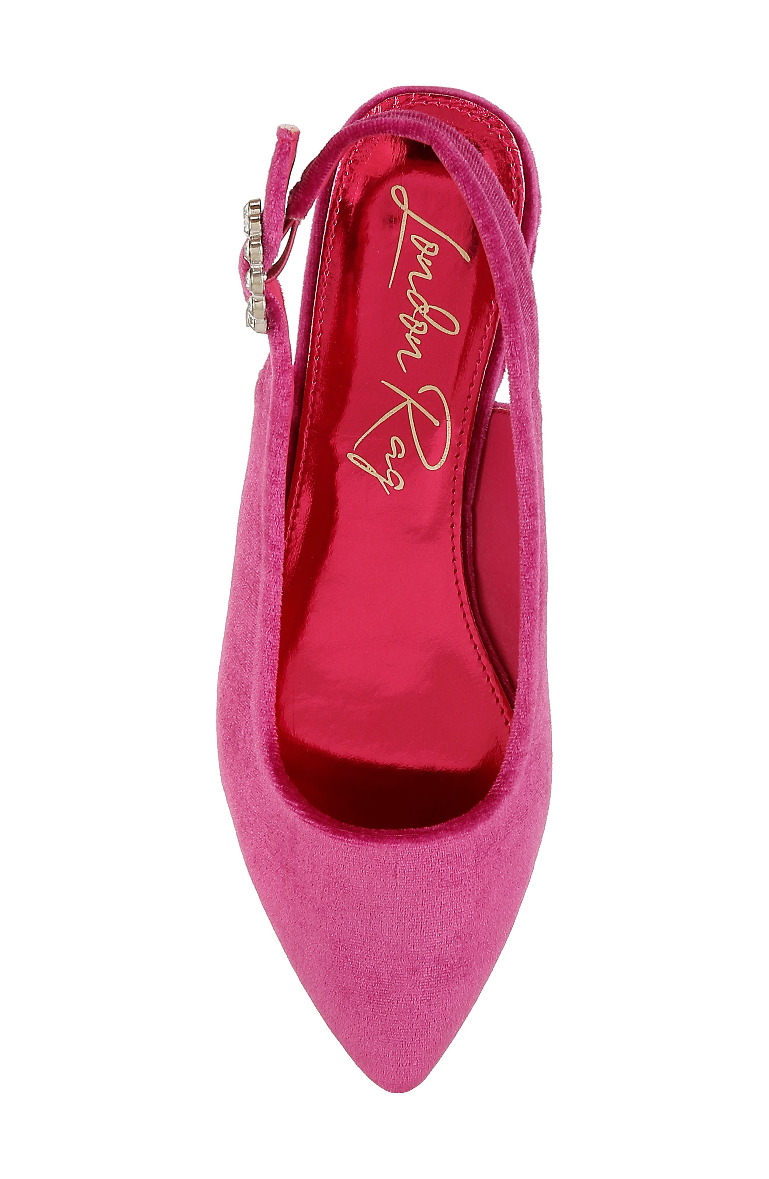 Dolan Slingback Flat, Alternate, color, FUCHSIA