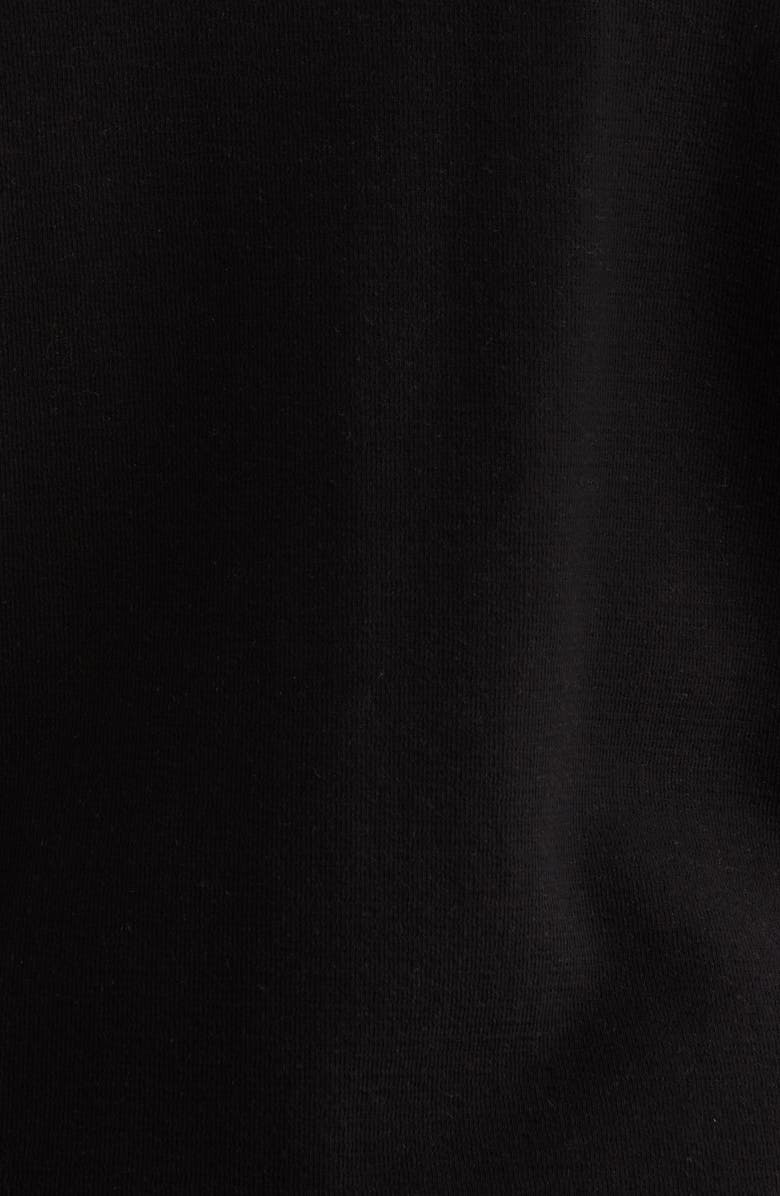 Eileen Fisher Button Front Organic Cotton Jacket, Alternate, color, Black