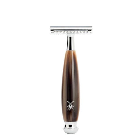Vivo Brown Horn Safety Razor