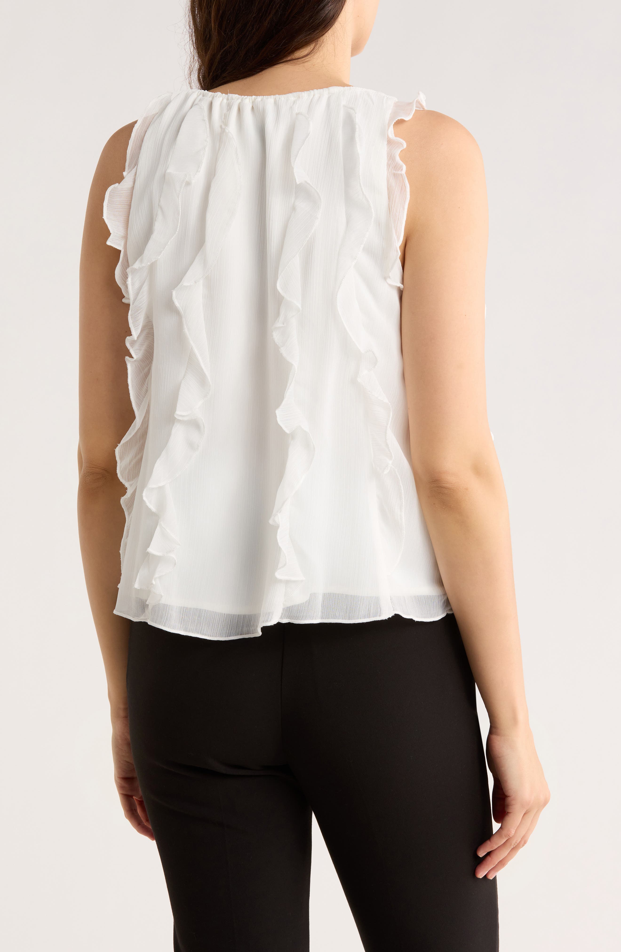 Ruffle Sleeveless Top - image 2