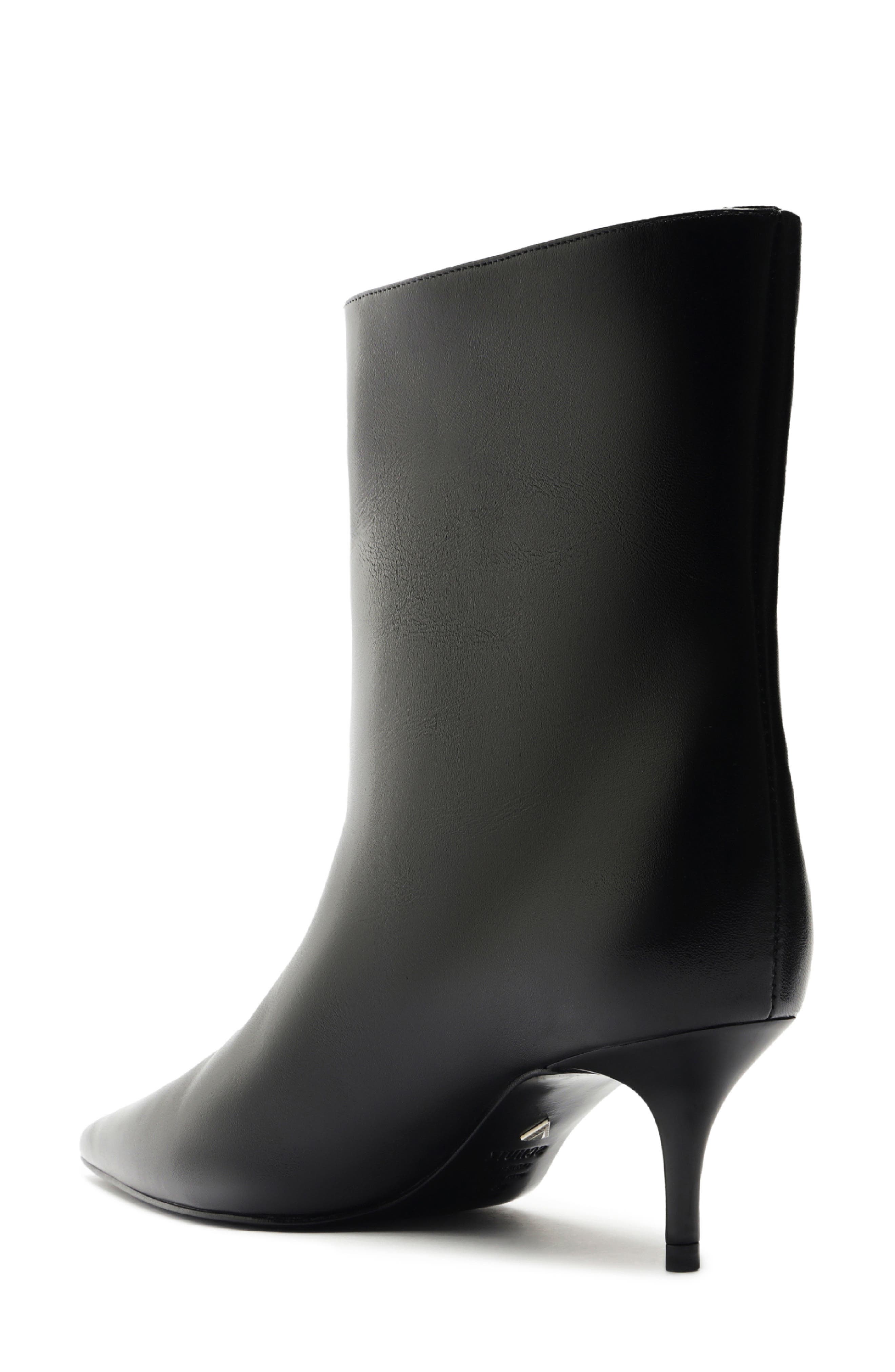 Schutz Frances Pointed Toe Bootie, Alternate, color, 
