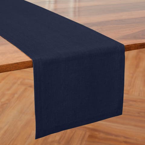 Linen Table Runner for Dining Table, Holiday and Everyday Table Decor - Diana