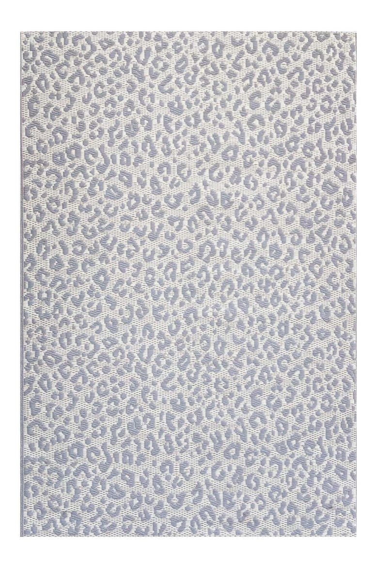 Leopard Silver & Cream, Main, color, silver and cream