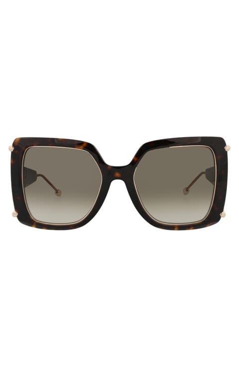 サングラス PHILIPP PLEIN Woman Sunglasses Brown SPP135M HAVANA Shop Women's Sunglasses | EyeSpecs.com