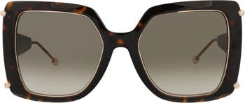 56mm Square Sunglasses