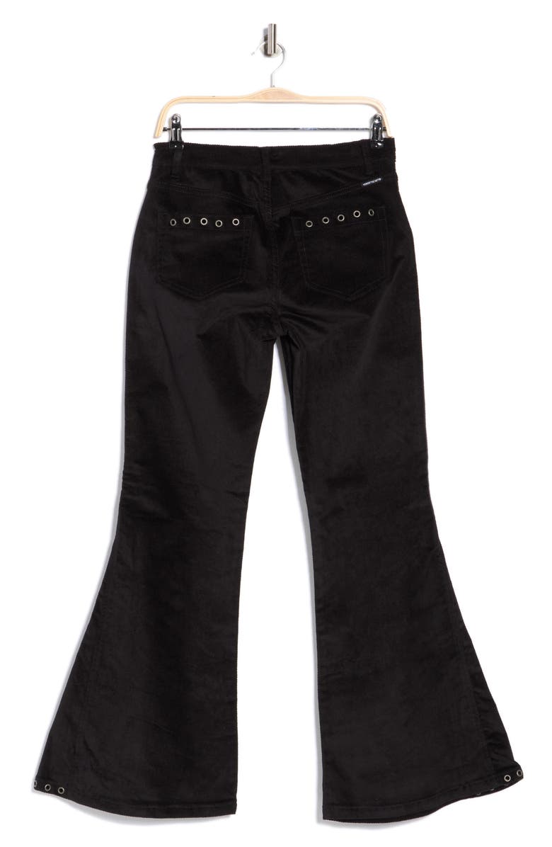 HONOR THE GIFT Brushed Bell Bottom Jeans, Alternate, color, Black