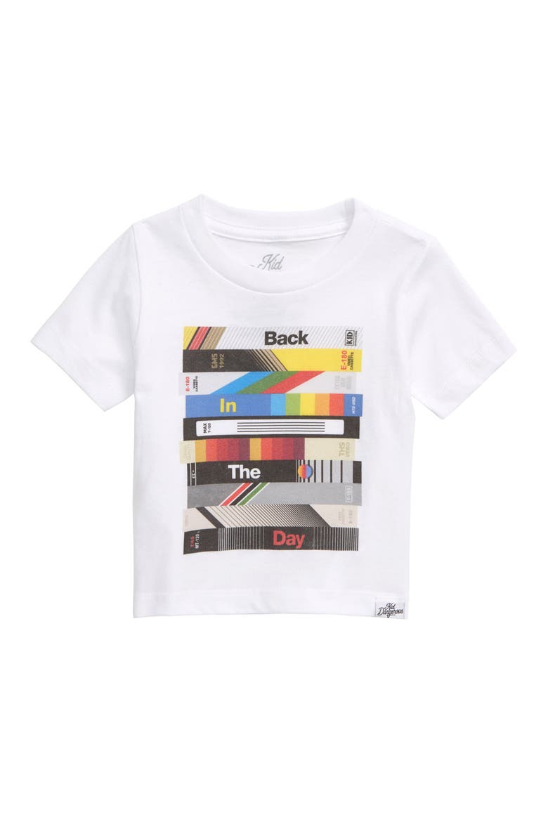 Back in the Day Graphic T-Shirt, Main, color, WHITE