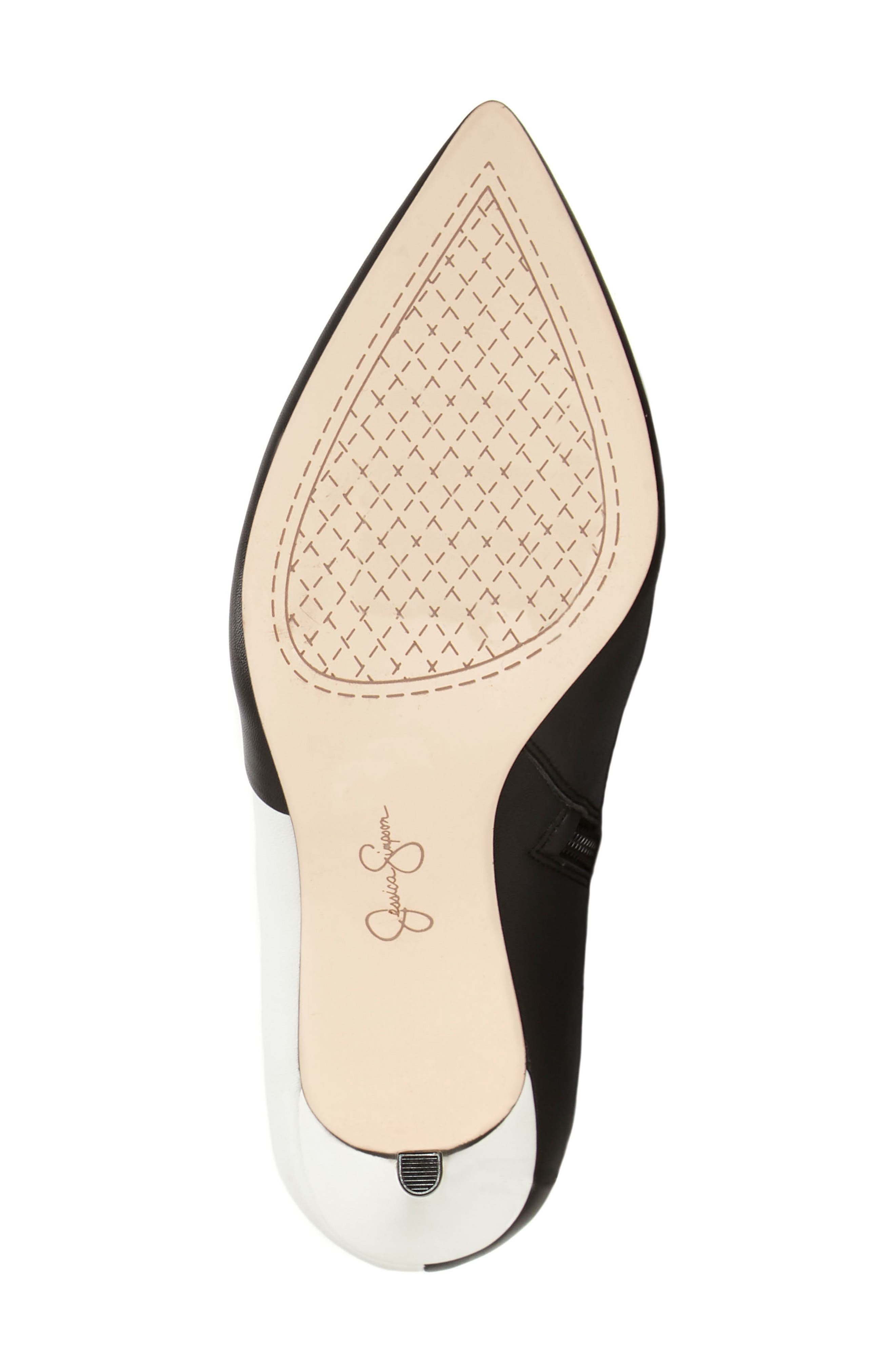 Layra Bootie, Alternate, color, BLACK/BRIGHT WHITE