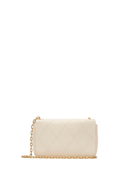 Burberry Strand Quilted Leather Clutch Bag
