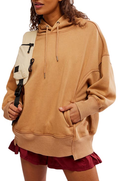 Free people oversized hoodie deals