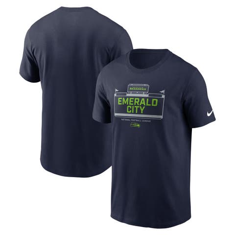 Men's Nike College Navy Seattle Seahawks Primetime Local Essential T-Shirt