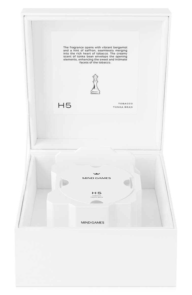 MIND GAMES H5 White Knight Scented Candle, Alternate, color, 
