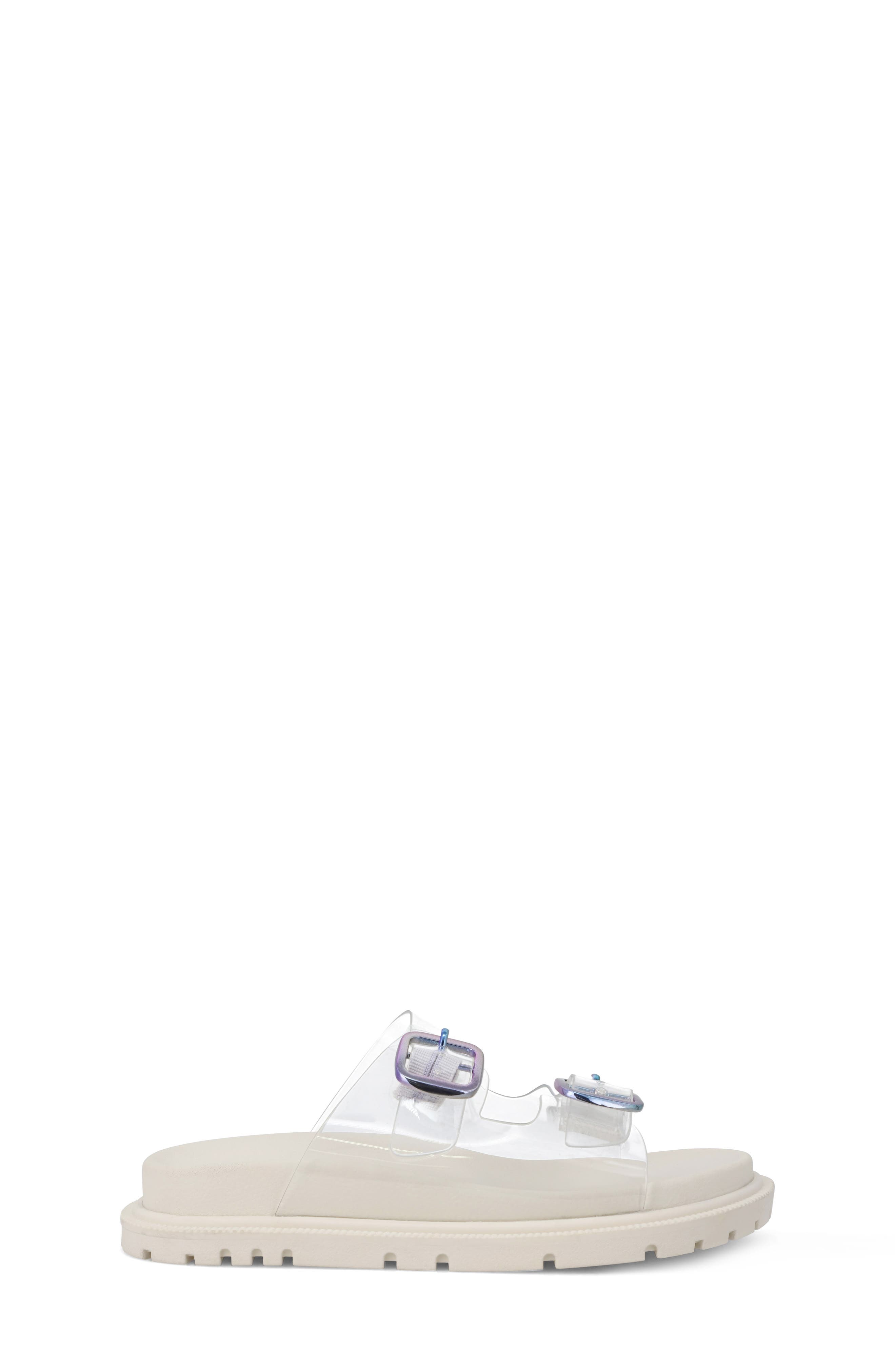 Kids' Elodee Clear Slide Sandal, Alternate, color, CLEAR