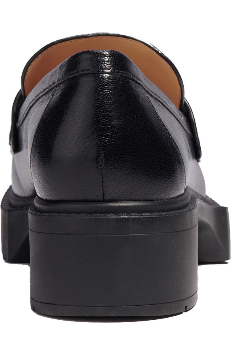 COACH Leah Platform Loafer, Alternate, color, Black