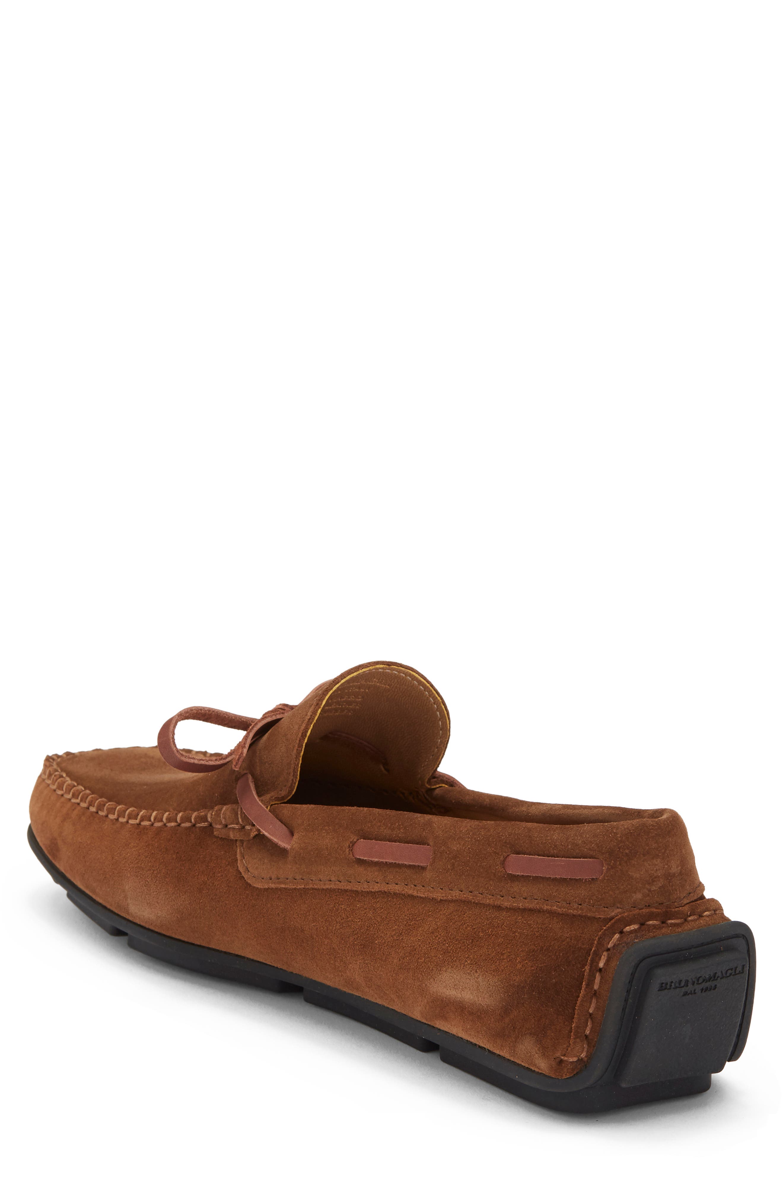 Viaggio Driving Loafer, Alternate, color, BROWN SUEDE