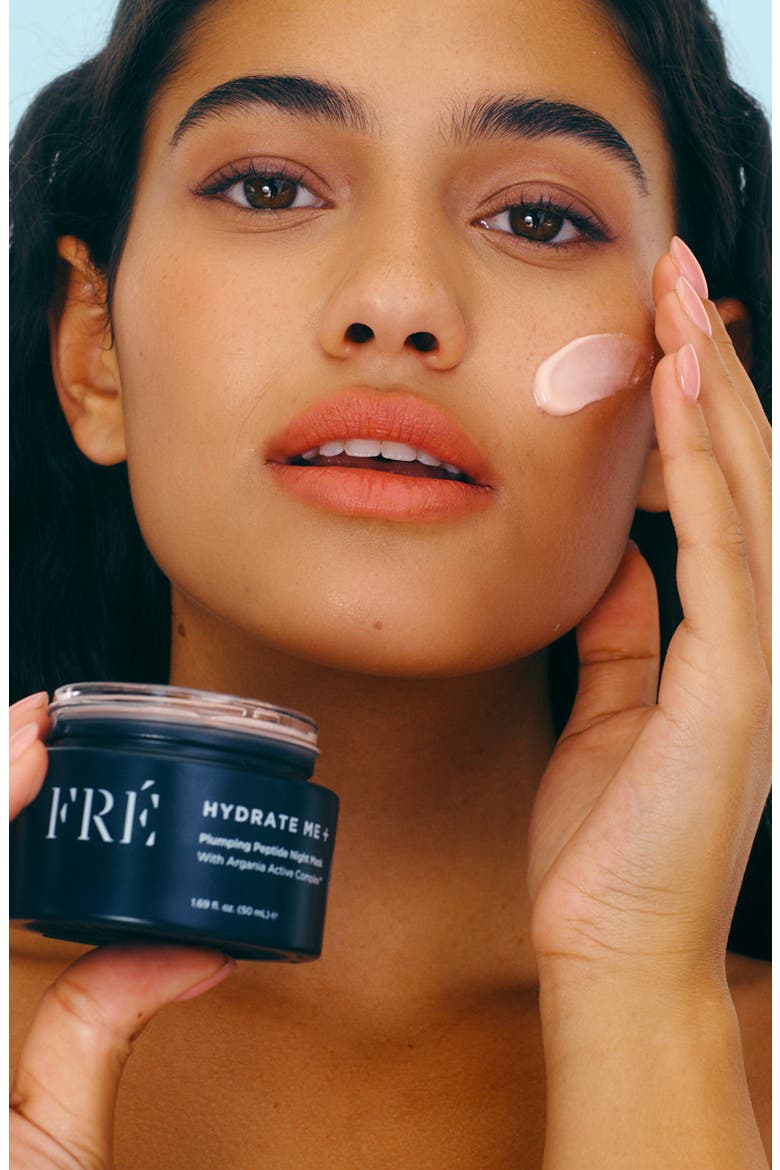 HYDRATE ME + Plumping Peptide Night Mask, Alternate, color, Light Pink