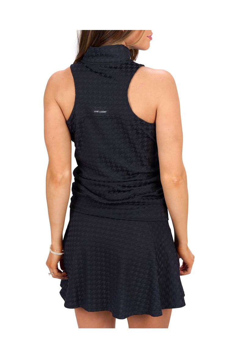 Lynx Sleeveless Polo, Alternate, color, Black