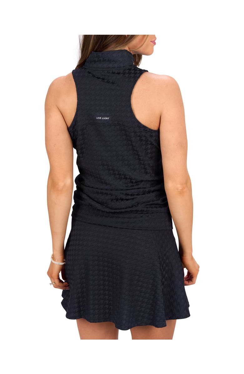 Black Clover Lynx Sleeveless Polo, Alternate, color, Black