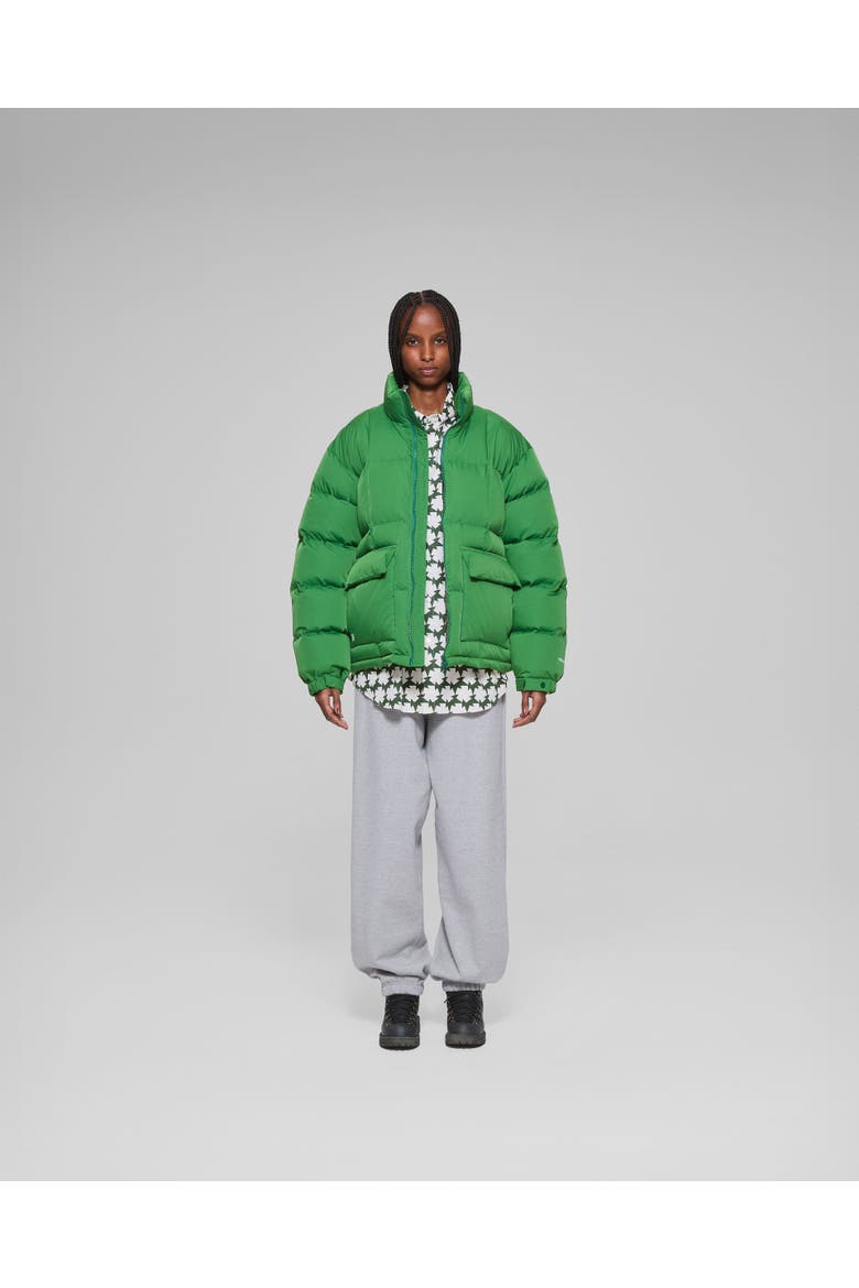 Puffer Jacket, Alternate, color, Kelly Green