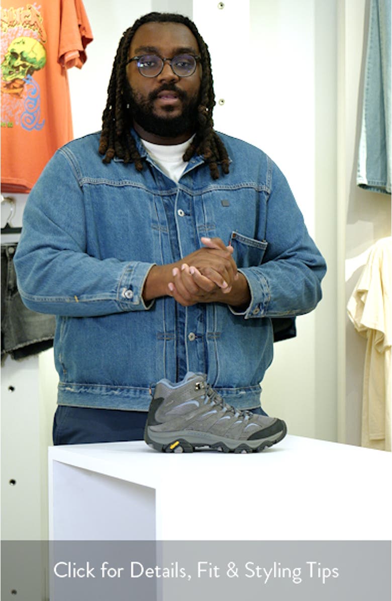 Moab 3 Mid Waterproof Hiking Shoe, sales video thumbnail