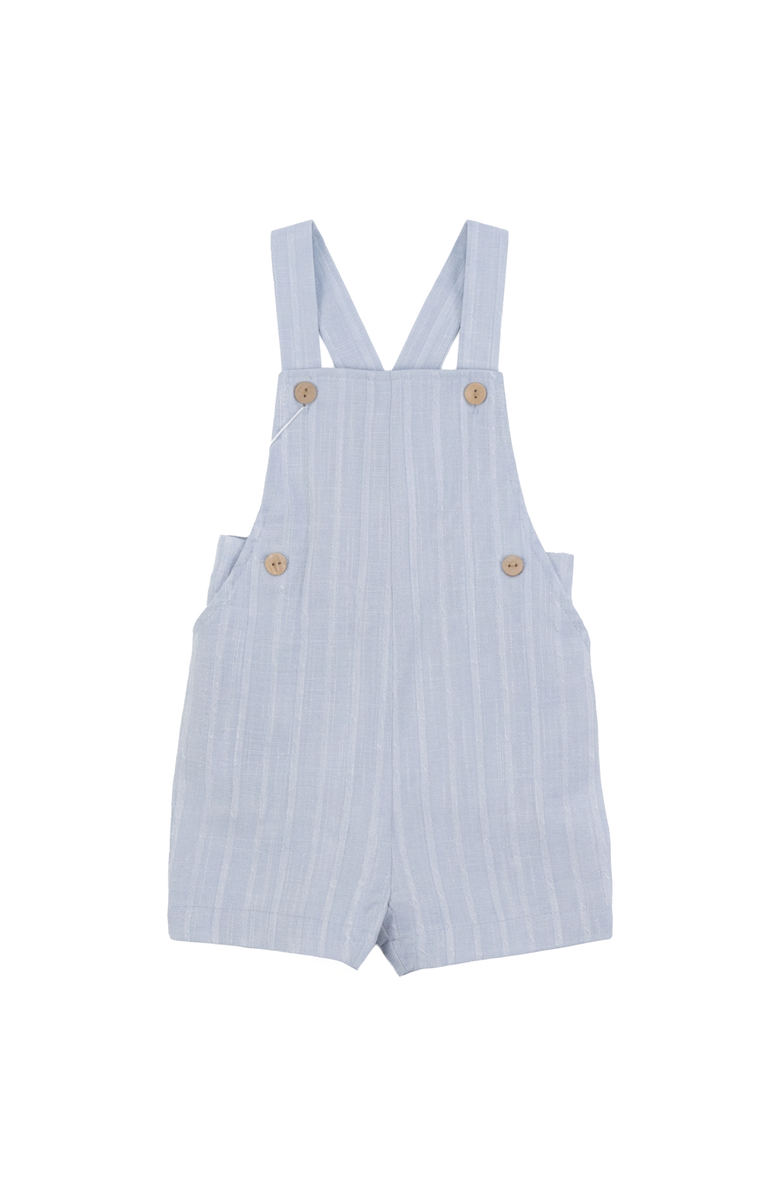 Mr. Mr. Textured Linen Overalls with Adjustable Shoulder Straps, Main, color, Blue