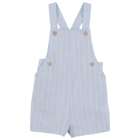 Textured Linen Overalls with Adjustable Shoulder Straps (Baby)