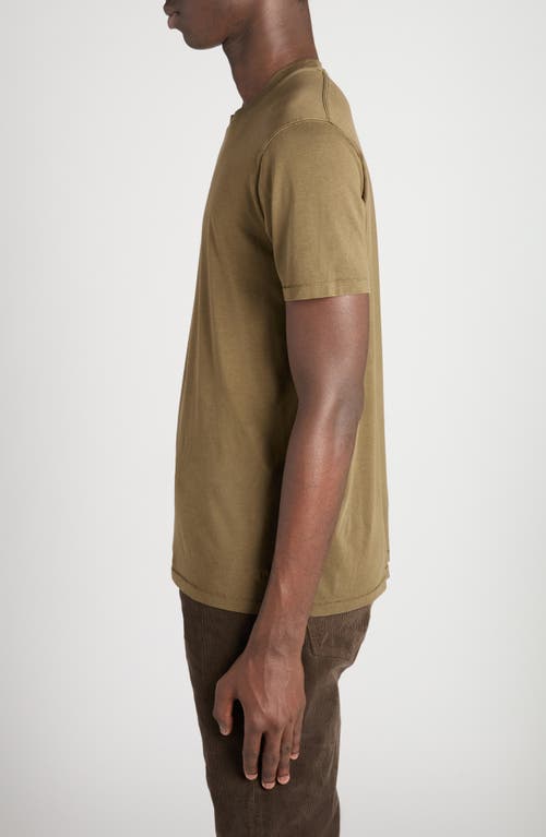 Tom Ford Short Sleeve Lyocell & Cotton Crewneck T-shirt