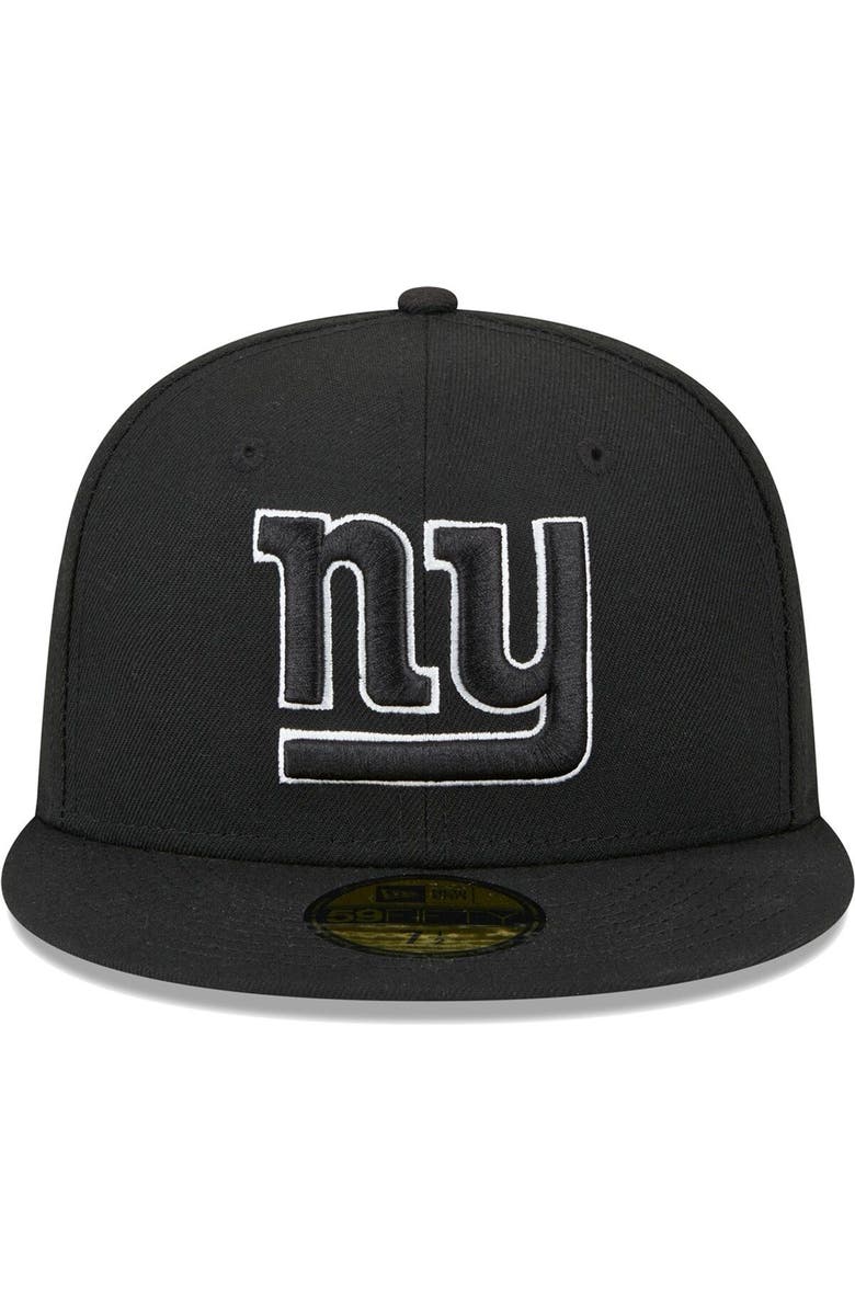 New Era Men's New Era Black New York Giants Super Bowl XLII Side Patch 59FIFTY Fitted Hat, Alternate, color,