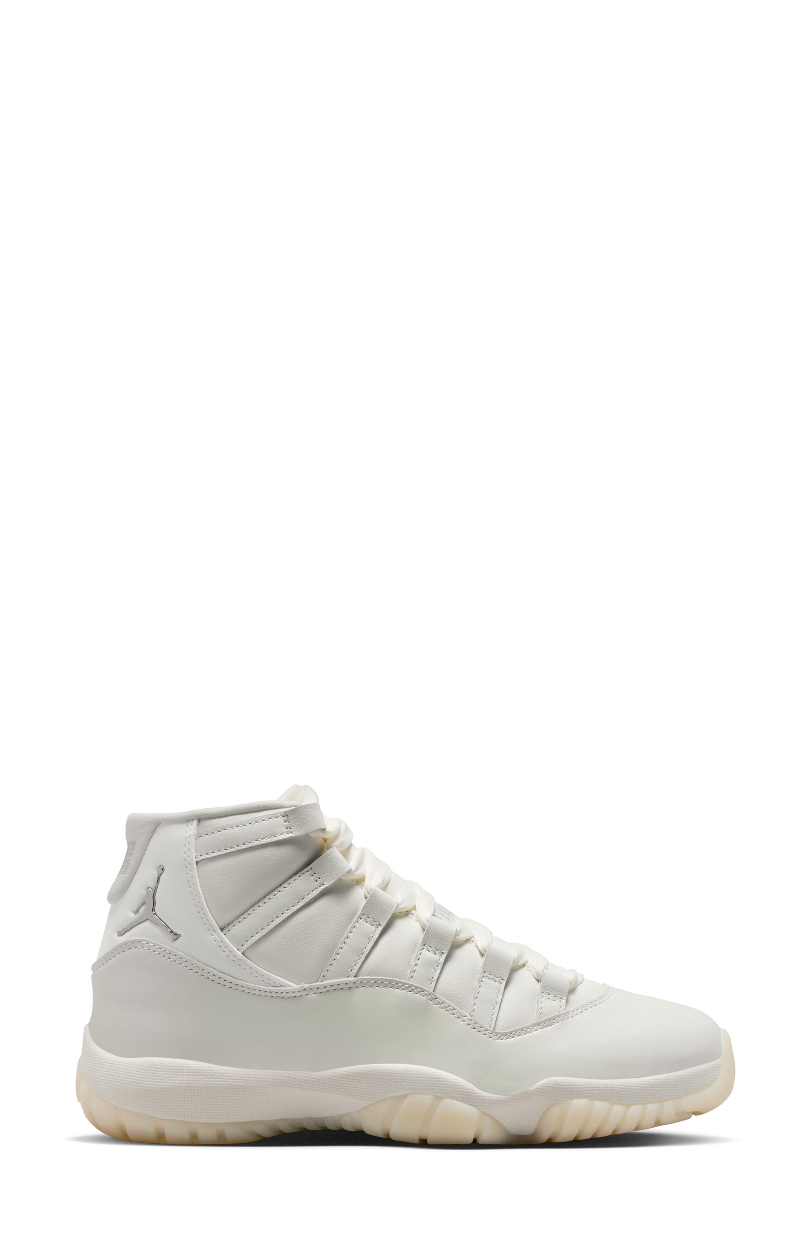 Jordan Air Jordan 11 Retro Mid Basketball Sneaker, Alternate, color, Sail/ Pearl Grey/ White