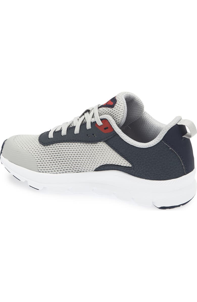 Saucony Kids' Axon KDZ Sneaker, Alternate, color, Grey/ Navy/ Red