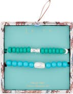 Leith Set of 2 Western Beaded Stretch Bracelets