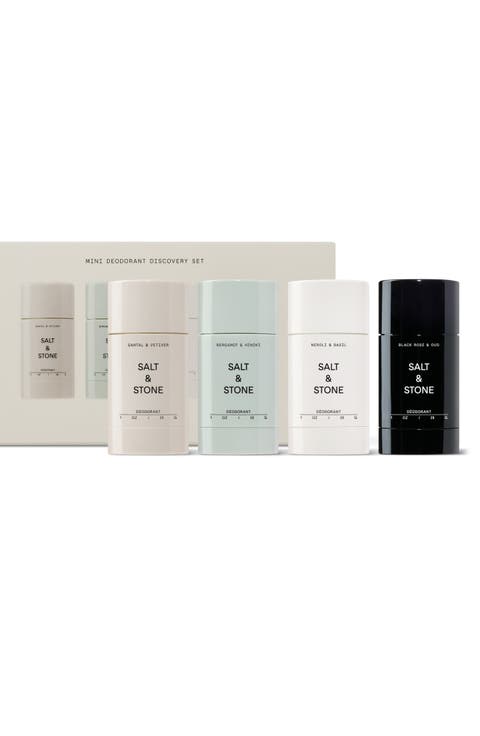 Mini Deodorant Discovery Set $48 Value