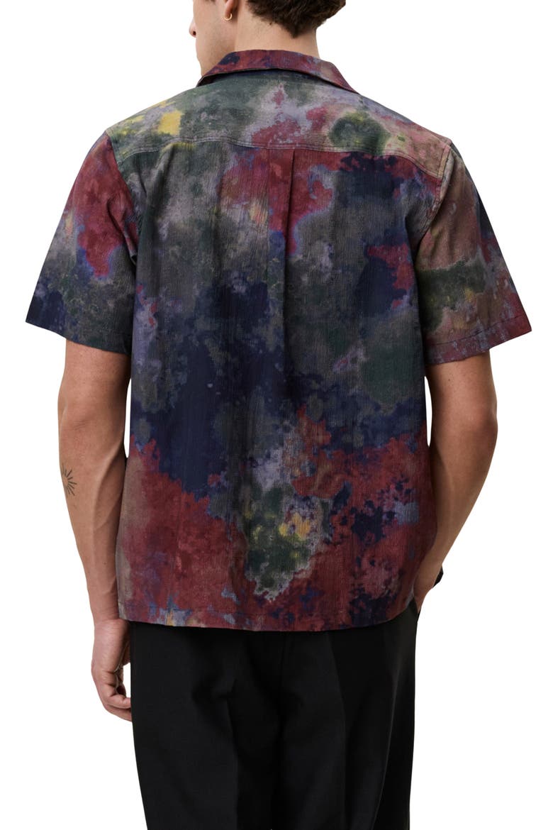 Stretch Camp Shirt, Alternate, color, MEDITERRANEA GREEN