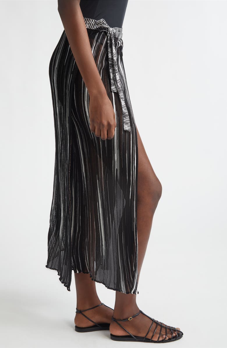 Missoni Cover-Up Pareo, Alternate, color, Black Multi