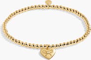 A Littles & Co Christmas A Little 'Happy Holidays' Bracelet In Gold-Tone Plating