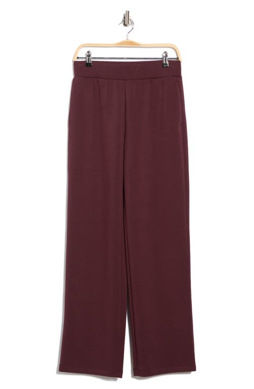 Z By Zella Whisper Knit High Waist Pants In Brown